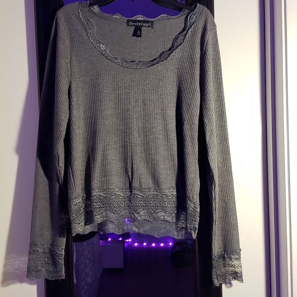 Long Sleeve Crop Top